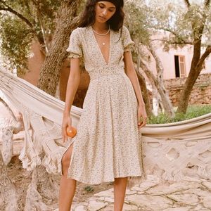 FAITHFULL THE BRAND “farah” dress size 4 (small)